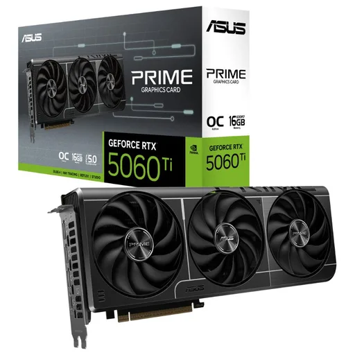 Placa De Video GeForce RTX 5060 Ti 16GB ASUS Prime OC