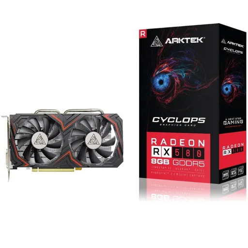 Placa De Video Radeon RX 580 8GB Arktek