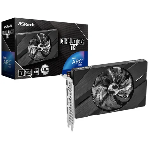 Placa De Video Intel Arc A380 6GB ASRock Challenger ITX OC