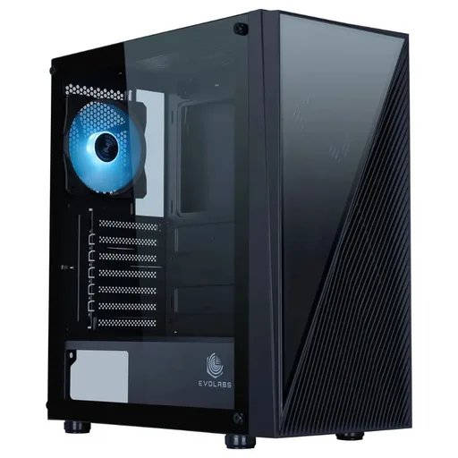 Gabinete Mid Tower Evolabs Duality 4 Fan ARGB
