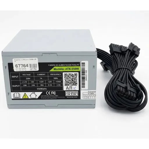 Fuente X-Micro 550W OEM