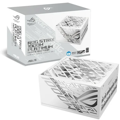 Fuente ASUS ROG Strix 1000W 80 Plus Platinum Blanca