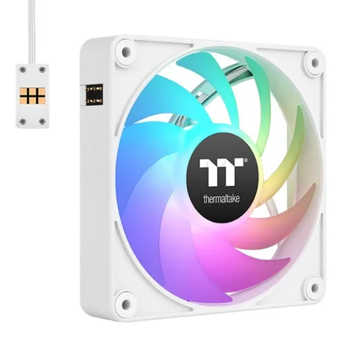 Cooler Gabinete Thermaltke CT120 Ex ARGB 3 Pack Blanco