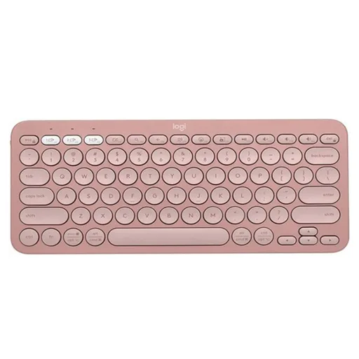 Teclado Logitech Pebble Keys 2 K380S Inalámbrico Rosa