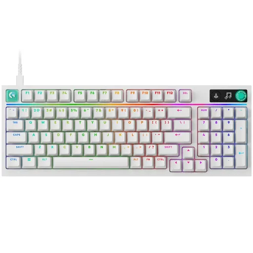 Teclado Gamer Logitech G316 X98 Blanco