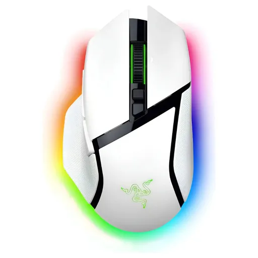 Mouse Gamer Razer Basilisk V3 Pro 35k Inalámbrico Ergonómico Blanco