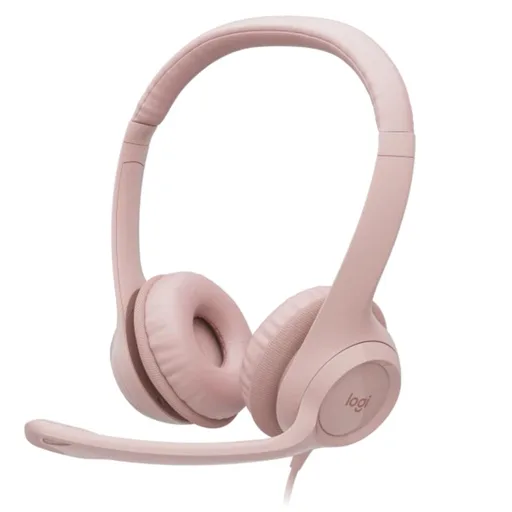 Auricular Chat Logitech H390 USB Rosa