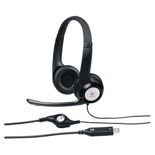 Auricular Chat Logitech H390 USB Negro