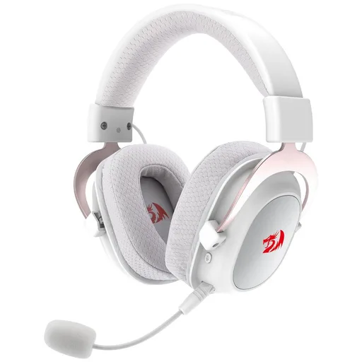 Auricular Inalámbrico Gamer Redragon Zeus Pro H510W-PRO Blanco