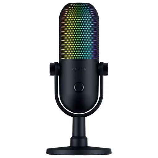 Micrófono Razer Seiren V3 Chroma RGB USB Streaming Negro