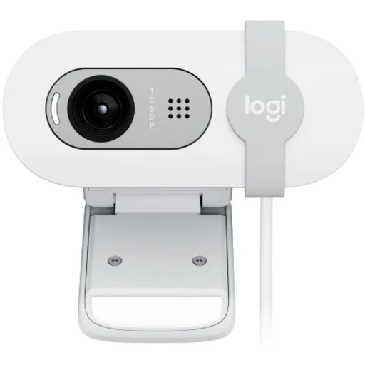 Cámara Web Logitech Brio 100 Blanca