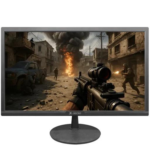Monitor Gamer 24" X-Micro Full HD 75Hz 5ms VGA HDMI X24KN