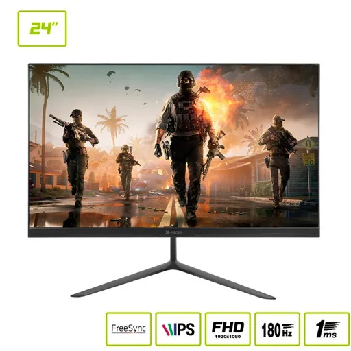 Monitor Gamer 24" X-Micro Full HD IPS 180Hz 1ms HDMI X24F-KQ1E