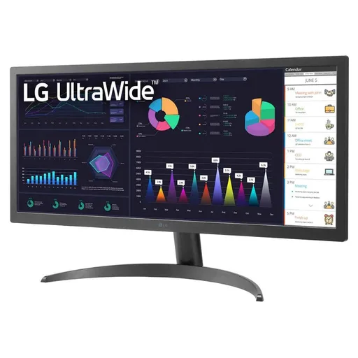 Monitor Gamer 26" LG Full HD Ultrawide 75Hz 5ms 26WQ500-B