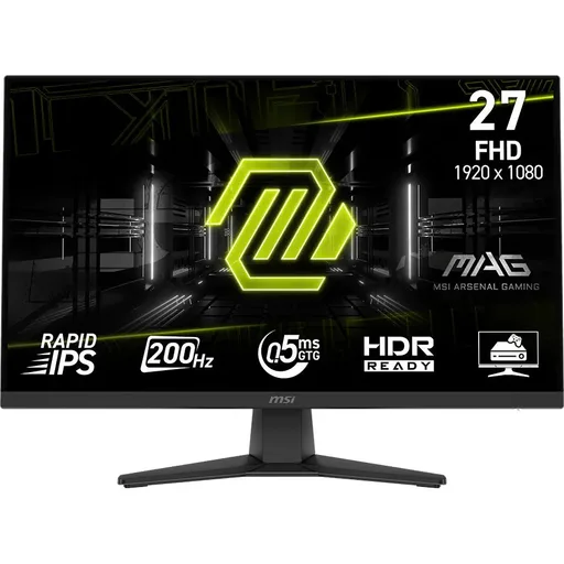 Monitor Gamer 27" MSI IPS Full HD HDMI 200Hz 0.5ms MAG 272F