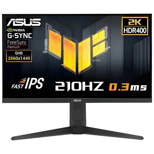 Monitor Gamer 27" ASUS TUF Gaming QHD 210Hz 0.3ms VG27AQL5A-J