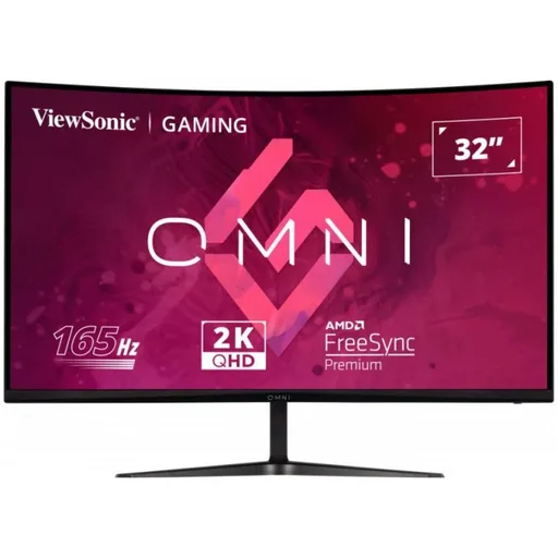 Monitor Gamer 32" ViewSonic Curvo QHD 180Hz 1ms VX3218C-2K