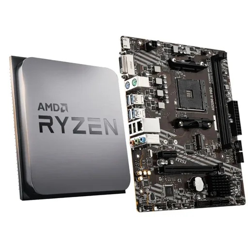 Combo PC AMD Ryzen 3 3200G + A520