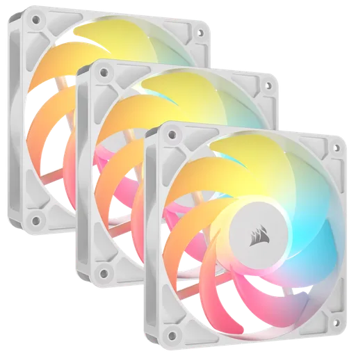 Fan Cooler Corsair Rs120-R ARGB X3 White
