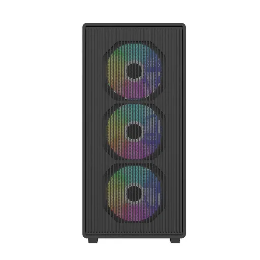 Gabinete Mini Tower Cooler Master Elite 350 4 Fan ARGB Negro