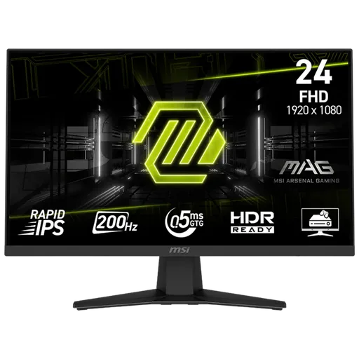 Monitor Gamer MSI MAG 244F 24" FHD IPS 200Hz