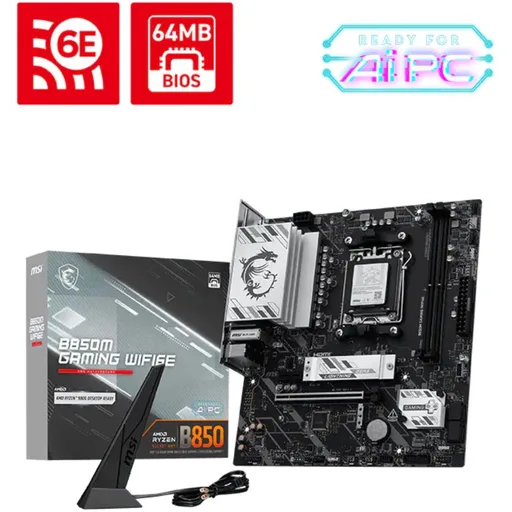 Motherboard AM5 - MSI B850M Gaming WIFI6E