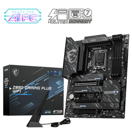 Motherboard Intel Socket LGA1851 - MSI Z890 Gaming PLUS WiFi DDR5