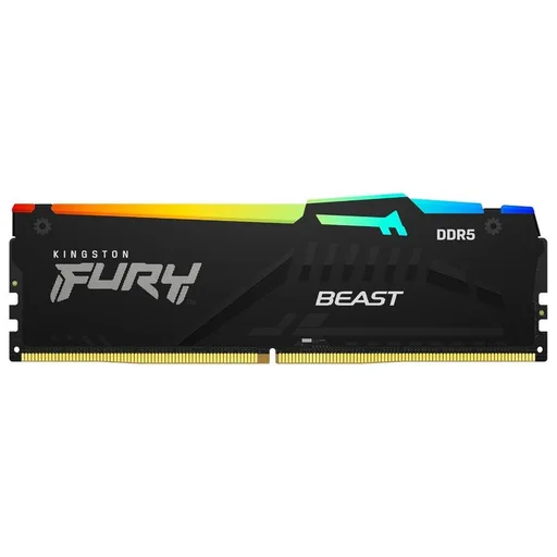 Memoria RAM DDR5 - 16GB 6000 MHz Kingston Fury Beast RGB