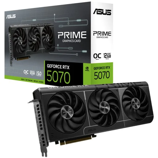 Placa De Video GeForce RTX 5070 12GB ASUS Prime OC