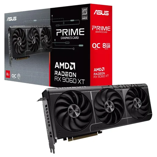 Placa De Video Radeon RX 9060 XT 8GB ASUS Prime OC