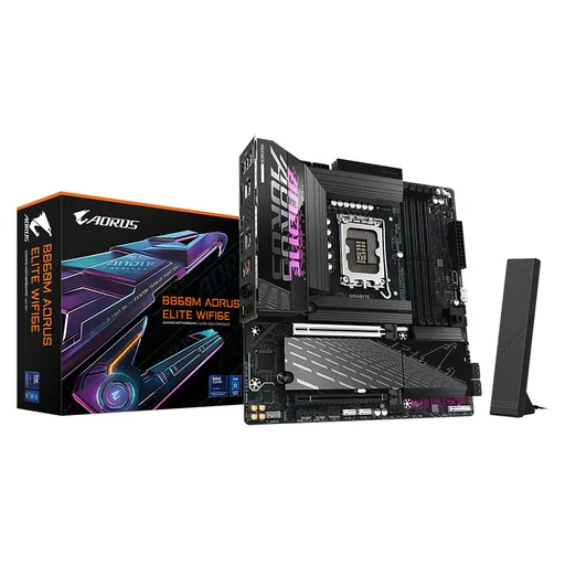 Motherboard Gigabyte B860M Aorus Elite WiFi 6E 1.0 LGA1851 DDR5