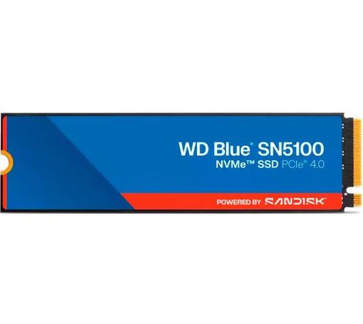 Disco Sólido SSD M.2 WD 1TB Blue SN5100 7100MB/s NVMe PCI-E Gen4 x4
