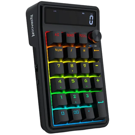 Teclado Numérico Mecánico Redragon Cove K733 RGB WL