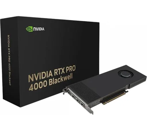 Placa de Video PNY RTX PRO 4000 Blackwell 24GB GDDR7 ECC IA
