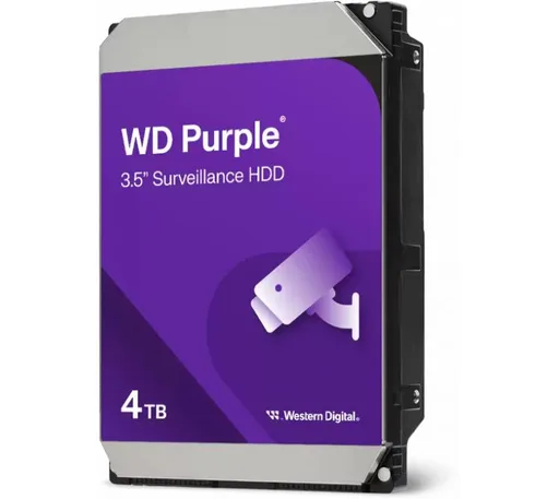 Disco Rígido WD 4TB Purple 256MB SATA 5400RPM
