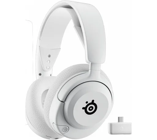 Auriculares Steel Series Arctis Nova 5 Wireless 2.4GHz Bluetooth ClearCast 2.X White 60Hs