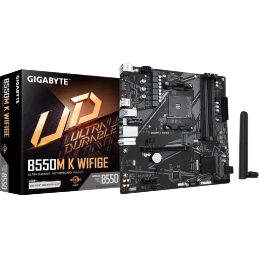 Motherboard Gigabyte B550M K WF6E AM4 DDR4