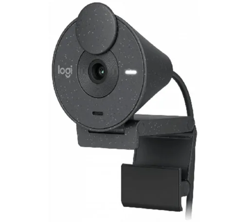 Webcam Logitech Brio 300 Black 1080p/30 fps 720p/60fps