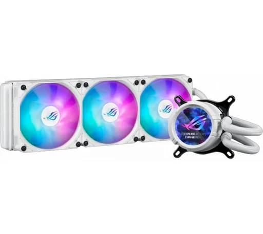 Cooler CPU ASUS ROG Strix LC III 360 ARGB LCD Water Cooler White