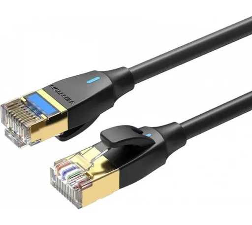 Cable De Red Trenzado Cat8 5 M Patch Cord Sftp Rj45 Vention