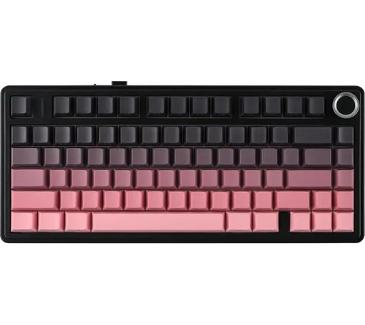 Teclado Mecánico AULA F75 Wireless 2.4GHz Bluetooth Degrade Pink RGB USB-C