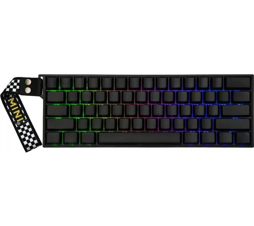 Teclado Magnético AULA 60HE Mini PRO 8000Hz Wireless 2.4GHz Bluetooth 5.0 Black RGB USB-C