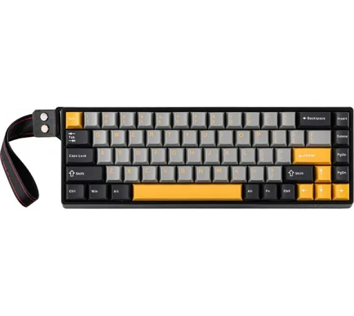 Teclado Magnético AULA WIN68HE PRO Hall Effect 8000Hz Degrade Gray RGB USB-C