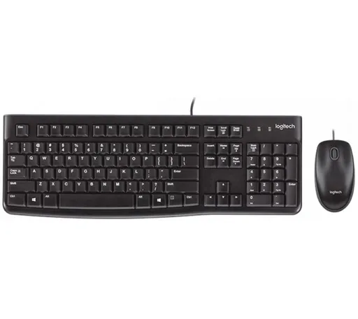 Combo Logitech Teclado + Mouse MK120 USB