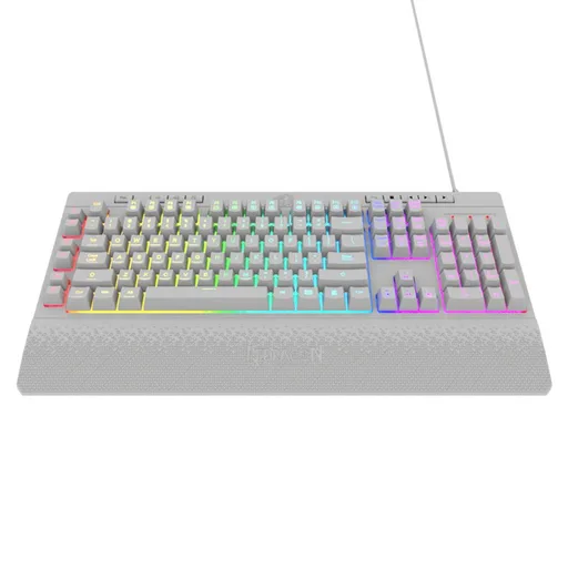 Teclado Membrana Redragon K512 Shiva Blanco