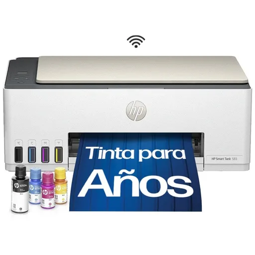 Impresora HP Smart Tank 583 WiFi Multifunción