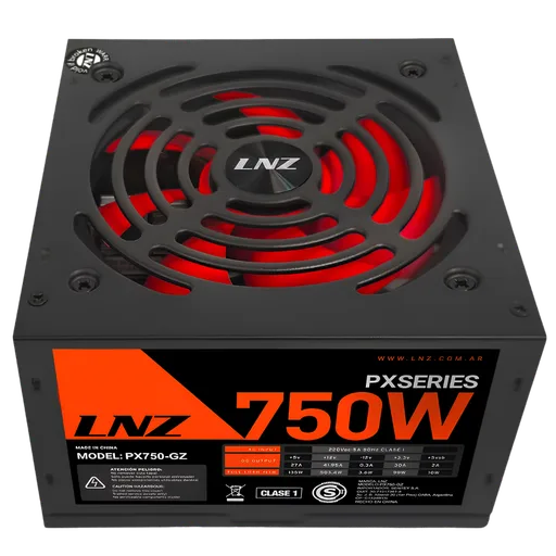 Fuente LNZ 750W PX750-GZ