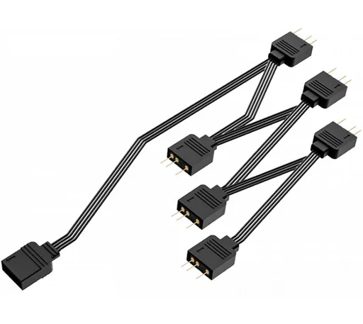 Cable Splitter ID-Cooling 1 a 6 ARGB 3 Pines 5V