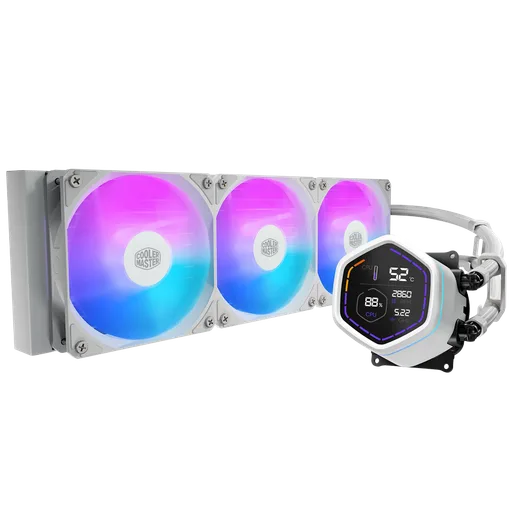 Water Cooler Cooler Master Core Nex Digital 360 C/Pantalla ARGB White