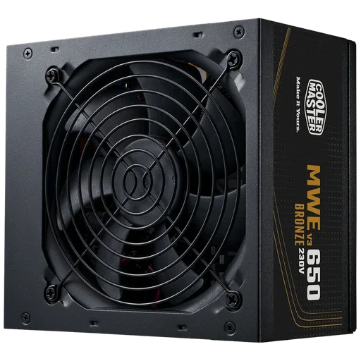 Fuente Cooler Master 650W 80 Plus Bronze MWE V3